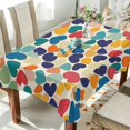 thumbnail image 1 of Yayeee Tablecloths 60" x 90" Rectangle Wrinkle Resistant Party Table Cover, Colorful Clover Pattern, 1 of 8