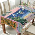 thumbnail image 1 of Yayeee Tablecloths 60" x 90" Rectangle Wrinkle Resistant Party Table Cover, Colorful Seaside, 1 of 8