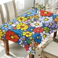 thumbnail image 1 of Yayeee Tablecloths 60" x 90" Rectangle Wrinkle Resistant Party Table Cover, Floral Fiesta, 1 of 8