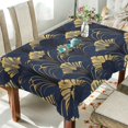 thumbnail image 1 of Yayeee Tablecloths 60" x 90" Rectangle Wrinkle Resistant Party Table Cover, Gold Art Pattern, 1 of 8