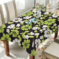thumbnail image 1 of Yayeee Tablecloths 60" x 90" Rectangle Wrinkle Resistant Party Table Cover, Green Flower Pattern, 1 of 8