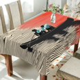 thumbnail image 1 of Yayeee Tablecloths 60" x 90" Rectangle Wrinkle Resistant Party Table Cover, Illusionary Boat, 1 of 8