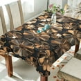 thumbnail image 1 of Yayeee Tablecloths 60" x 90" Rectangle Wrinkle Resistant Party Table Cover, Metallic Flower, 1 of 8