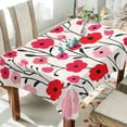 thumbnail image 1 of Yayeee Tablecloths 60" x 90" Rectangle Wrinkle Resistant Party Table Cover, Pink Floral, 1 of 8