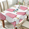 thumbnail image 1 of Yayeee Tablecloths 60" x 90" Rectangle Wrinkle Resistant Party Table Cover, Pink Ice Cream, 1 of 8