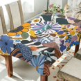 thumbnail image 1 of Yayeee Tablecloths 60" x 90" Rectangle Wrinkle Resistant Party Table Cover, Purple Flowers, 1 of 8