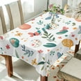 thumbnail image 1 of Yayeee Tablecloths 60" x 90" Rectangle Wrinkle Resistant Party Table Cover, Red Easter Eggs, 1 of 8