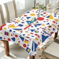 thumbnail image 1 of Yayeee Tablecloths 60" x 90" Rectangle Wrinkle Resistant Party Table Cover, Simple Shapes, 1 of 8