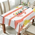thumbnail image 1 of Yayeee Tablecloths 60" x 90" Rectangle Wrinkle Resistant Party Table Cover, Striped Crab, 1 of 8