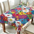 thumbnail image 1 of Yayeee Tablecloths 60" x 90" Rectangle Wrinkle Resistant Party Table Cover, Whimsical Floral, 1 of 8
