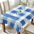 thumbnail image 1 of Yayeee Tablecloths for Rectangular Tables 54 x 54 inch Party Table Cover, Blue Plain, 1 of 6