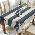thumbnail image 1 of Yayeee Tablecloths for Rectangular Tables 54 x 54 inch Party Table Cover, Dark Sharks, 1 of 6
