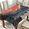 thumbnail image 1 of Yayeee Tablecloths for Rectangular Tables 54 x 54 inch Party Table Cover, Mountains at Dawn, 1 of 6