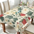 thumbnail image 1 of Yayeee Tablecloths for Rectangular Tables 54 x 54 inch Party Table Cover, Small Strawberry Pattern, 1 of 6
