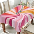 thumbnail image 1 of Yayeee Tablecloths for Rectangular Tables 54 x 54 inch Party Table Cover, Swirling Lines, 1 of 6