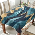 thumbnail image 1 of Yayeee Tablecloths for Rectangular Tables 54 x 72 inch Party Table Cover, Dark Mountains, 1 of 6