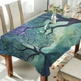 thumbnail image 1 of Yayeee Tablecloths for Rectangular Tables 54 x 72 inch Party Table Cover, Moonlight Forest, 1 of 6