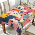 thumbnail image 1 of Yayeee Tablecloths for Rectangular Tables 60 x 120 inch Party Table Cover, Art Geometric, 1 of 6