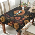 thumbnail image 1 of Yayeee Tablecloths for Rectangular Tables 60 x 120 inch Party Table Cover, Dark Floral Pattern, 1 of 6