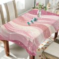 thumbnail image 1 of Yayeee Tablecloths for Rectangular Tables 60 x 120 inch Party Table Cover, Soft Brown Pattern, 1 of 6