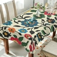 thumbnail image 1 of Yayeee Tablecloths for Rectangular Tables 60 x 120 inch Party Table Cover, Vibrant Floral, 1 of 6