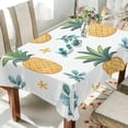thumbnail image 1 of Yayeee Tablecloths for Rectangular Tables 60 x 60 inch Party Table Cover, Pineapple, 1 of 6