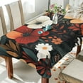 thumbnail image 1 of Yayeee Tablecloths for Rectangular Tables 60 x 90 inch Party Table Cover, Red Flowers Pattern, 1 of 6
