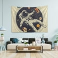 thumbnail image 1 of Yayeee Tapestry Wall Hanging for Bedroom 60" x 40" Living Room Home Wall Art Decor, Astronaut Floating, 1 of 7