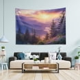 thumbnail image 1 of Yayeee Tapestry Wall Hanging for Bedroom 60" x 40" Living Room Home Wall Art Decor, Beautiful Mountain, 1 of 7