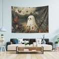 thumbnail image 1 of Yayeee Tapestry Wall Hanging for Bedroom 60" x 40" Living Room Home Wall Art Decor, Ghost in Strawberry Fields, 1 of 7