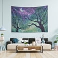 thumbnail image 1 of Yayeee Tapestry Wall Hanging for Bedroom 60" x 51" Living Room Home Wall Art Decor, Moonlight Forest, 1 of 7