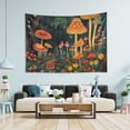 thumbnail image 1 of Yayeee Tapestry Wall Hanging for Bedroom 80" x 60" Living Room Home Wall Art Decor, Forest Mushroom, 1 of 7