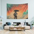 thumbnail image 1 of Yayeee Tapestry Wall Hanging for Bedroom 90 x 60" Home Decoration for Living Room, Astronaut in Rain, 1 of 7