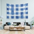 thumbnail image 1 of Yayeee Tapestry Wall Hanging for Bedroom 60" x 40" Living Room Home Wall Art Decor, Blue Plain, 1 of 7