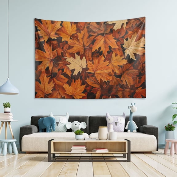 Yayeee Tapestry Wall Hanging for Bedroom 60" x 40" Living Room Home Wall Art Decor, Fall Pattern