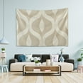 thumbnail image 1 of Yayeee Tapestry Wall Hanging for Bedroom 60" x 40" Living Room Home Wall Art Decor, Light Brown Pattern, 1 of 7
