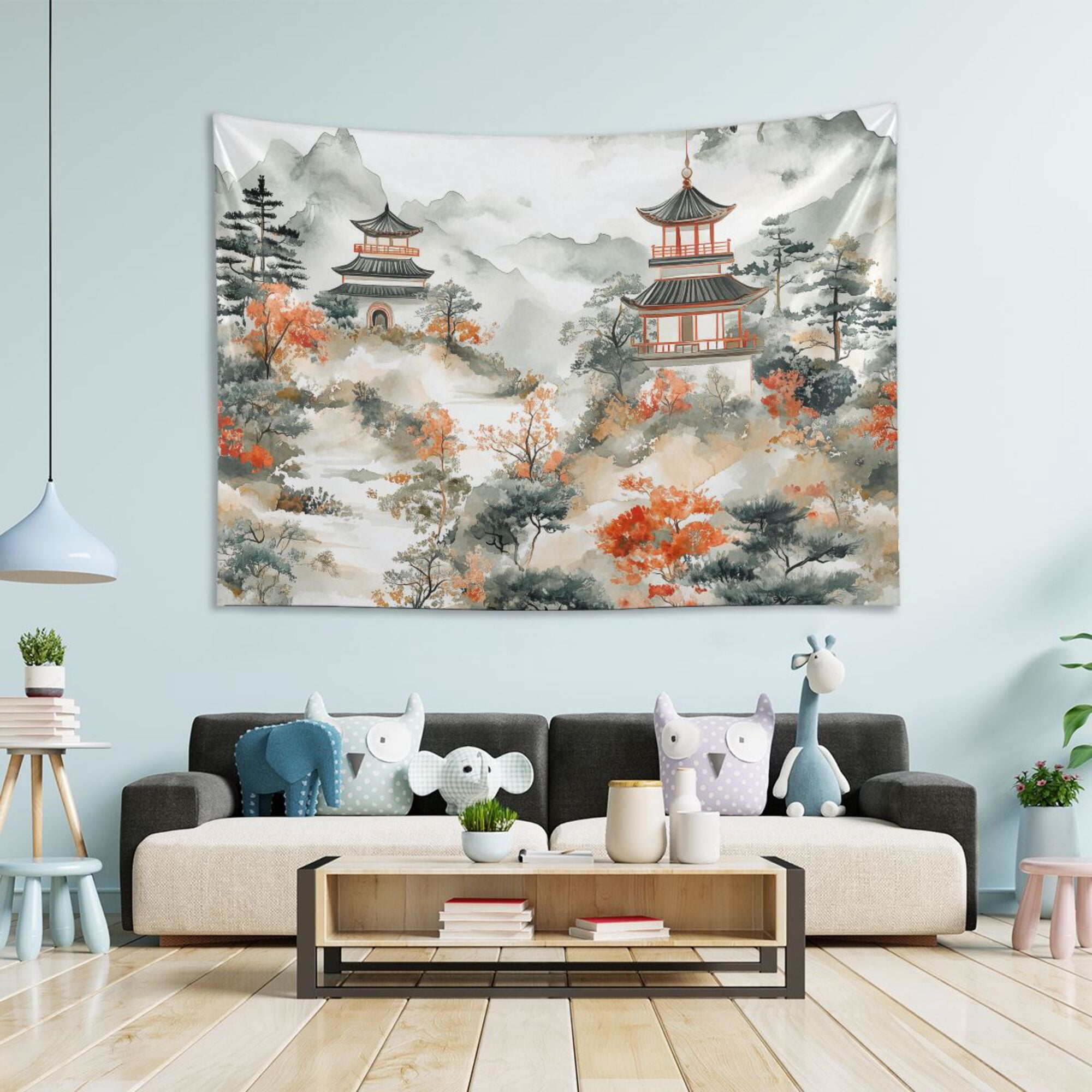 布団・毛布 sleepyy CHEERS SOFT TAPESTRY Yayeee Tapestry Wall Hanging for Bedroom 60