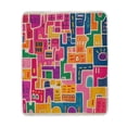 thumbnail image 1 of Yayeee Throw Blanket for Couch Soft Warm 50" x 60" Sofa Chair Bed Decoration, Art Map, 1 of 7