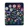 thumbnail image 1 of Yayeee Throw Blanket for Couch Soft Warm 50" x 60" Sofa Chair Bed Decoration, Bloom Flowers, 1 of 7