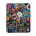 thumbnail image 1 of Yayeee Throw Blanket for Couch Soft Warm 50" x 60" Sofa Chair Bed Decoration, Blue Colorful Flowers, 1 of 7