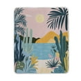 thumbnail image 1 of Yayeee Throw Blanket for Couch Soft Warm 50" x 60" Sofa Chair Bed Decoration, Boho Style Sun, 1 of 7