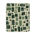 thumbnail image 1 of Yayeee Throw Blanket for Couch Soft Warm 50" x 60" Sofa Chair Bed Decoration, Green Geometric, 1 of 7