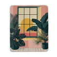 thumbnail image 1 of Yayeee Throw Blanket for Couch Soft Warm 50" x 60" Sofa Chair Bed Decoration, Pink Sunset, 1 of 7