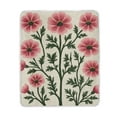 thumbnail image 1 of Yayeee Throw Blanket for Couch Soft Warm 60" x 80" Sofa Chair Bed Decoration, Light Pink Flowers, 1 of 7