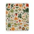 thumbnail image 1 of Yayeee Throw Blanket for Couch Soft Warm 50" x 60" Sofa Chair Bed Decoration, Leaves Pattern, 1 of 7