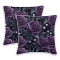 Plush Roses Throw Yayeee Throw Pillow Covers 20