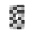 thumbnail image 1 of Yayeee Toggle Light Switch Wall Plate 1-Gang 4.5"x2.7" Home Decorative Outlet Cover, Black and Gray Plaid Pattern, 1 of 7