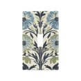 thumbnail image 1 of Yayeee Toggle Light Switch Wall Plate 1-Gang 4.5"x2.7" Home Decorative Outlet Cover, Blue Floral Pattern, 1 of 7