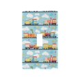 thumbnail image 1 of Yayeee Toggle Light Switch Wall Plate 1-Gang 4.5"x2.7" Home Decorative Outlet Cover, Cartoon Train Pattern, 1 of 7