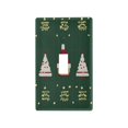 thumbnail image 1 of Yayeee Toggle Light Switch Wall Plate 1-Gang 4.5"x2.7" Home Decorative Outlet Cover, Christmas Santa Hats, 1 of 7